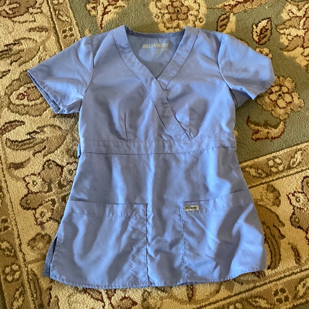 Greys anatomy XS scrub top